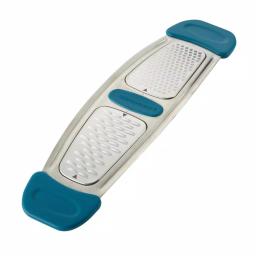 Rachael Ray Marine Blue Stainless Steel Multi-Grater with Silicone Handles thumbnail 1