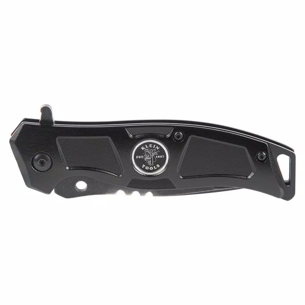 Klein Tools Electrician's Pocket Knife with Stainless Steel Drop Point Blade