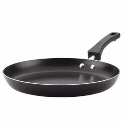 Farberware Neat Nest 12 in. Aluminum Nonstick Skillet, Black thumbnail 1