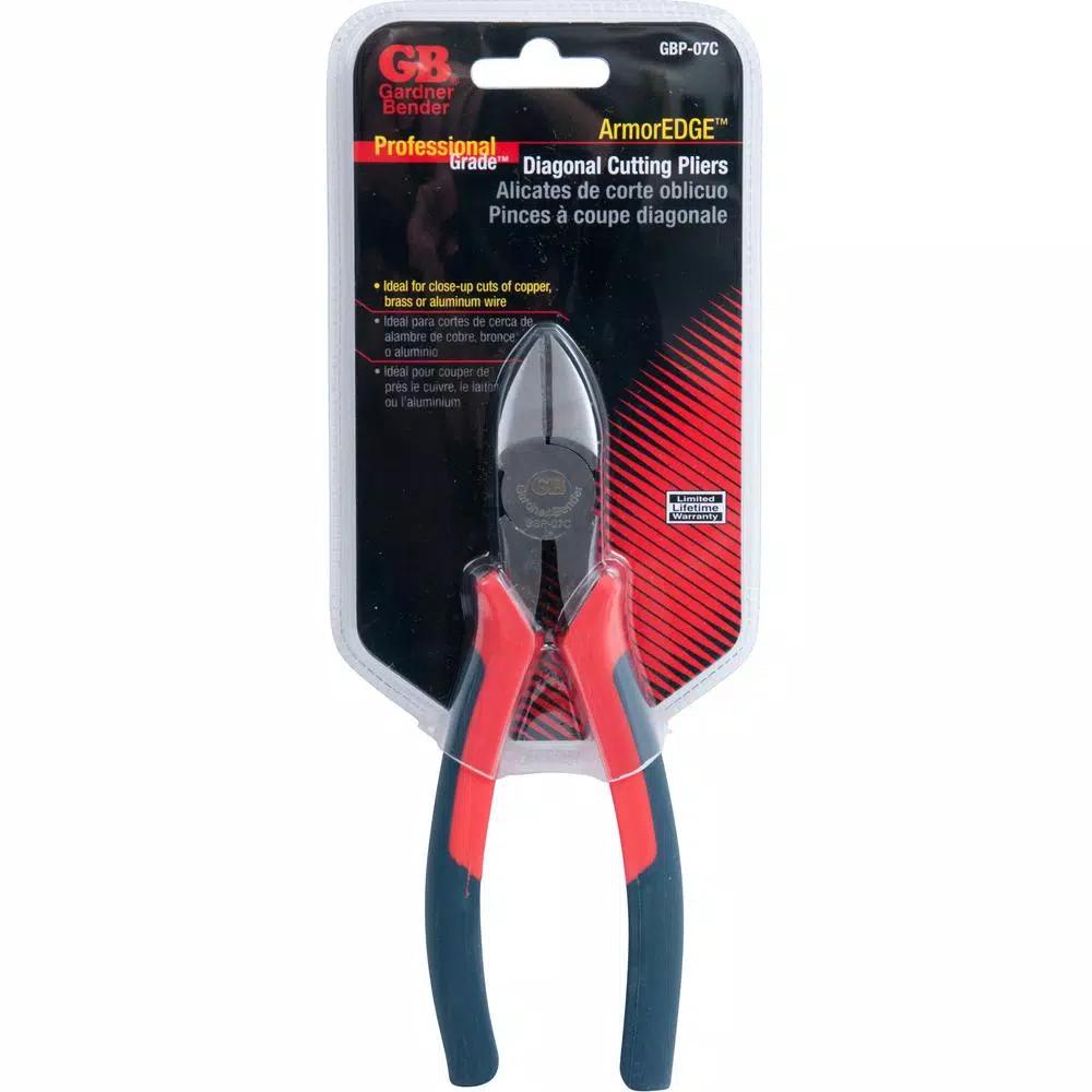 Gardner Bender 7 in. Diagonal Cutting Pliers with High-Leverage Handle