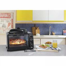 Elite Platinum 8-in-1 Multifunction Convection Toaster Oven Broiler with Rotisserie, 1500W, Black thumbnail 6