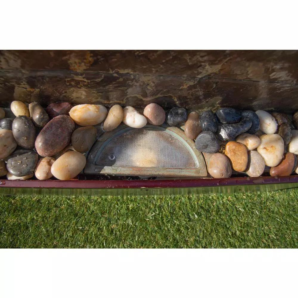 Kenroy Home Stream Resin and Slate Floor and Wall Water Fountain with LED Light