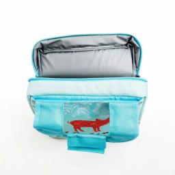 Urban Market Life on the Farm Pig Design 10.25 in. Polyester Lunch Bag thumbnail 4