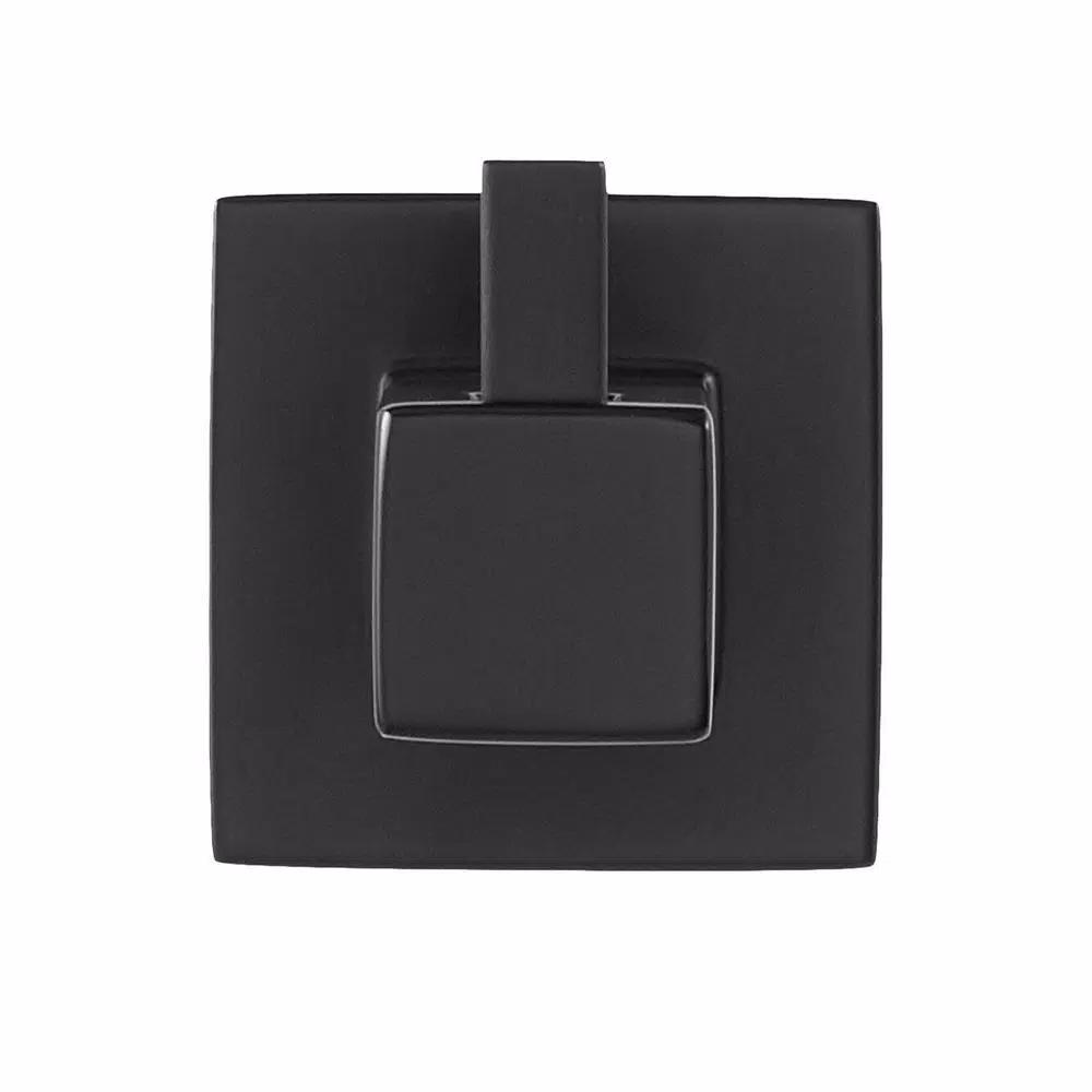 Glacier Bay Farrington Single Robe Hook, Matte Black