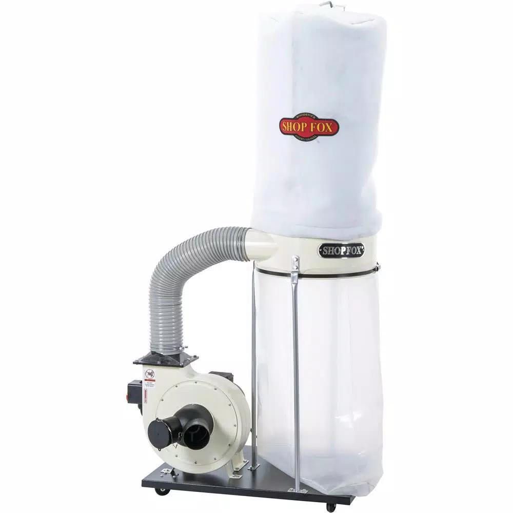 Shop Fox 2 HP Dust Collector with 12 in. Steel Impeller