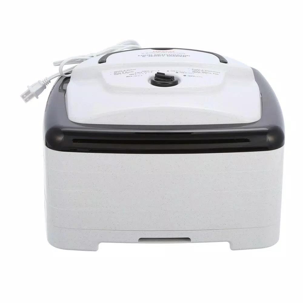 Nesco Square 4-Tray White Food Dehydrator and Jerky Maker, 700W