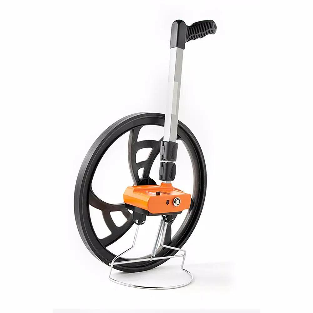 Keson 15.5 in. Measuring Wheel with Telescoping Handle and 5-Digit Counter