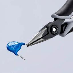 KNIPEX 5-1/4 in. Precision Electronics Gripping Pliers with ESD Handles thumbnail 6