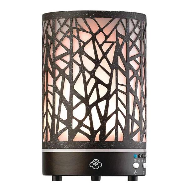 Serene House Forest 90 Ultrasonic Aromatherapy Diffuser - Cool Mist Essential Oil Diffuser with 7 LED Lights