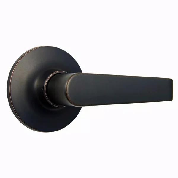 Universal Hardware Aged Bronze Commercial Standard Duty Storeroom Door Lever, ANSI Grade 2, 2-3/4 in.