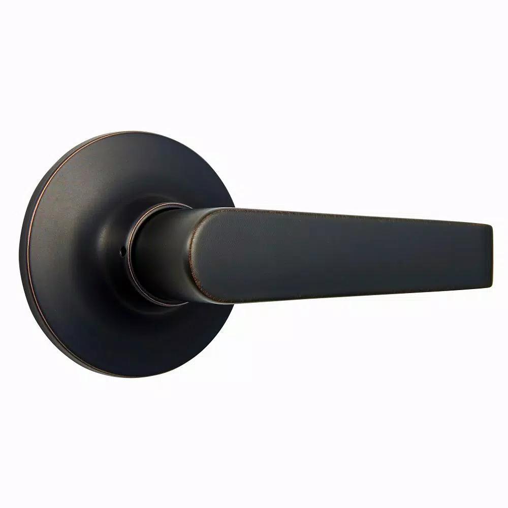 Universal Hardware Aged Bronze Passage Door Lever, ANSI Grade 2 Commercial & Residential Hall/Closet Lever