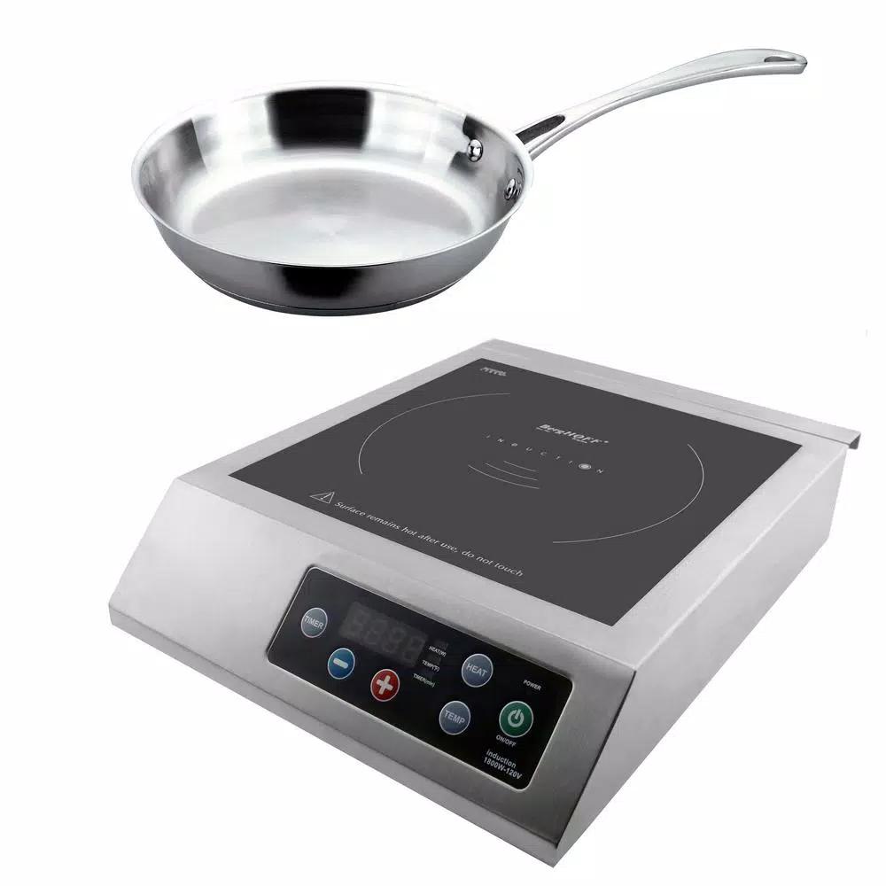 BergHOFF Essentials 2-Piece Stainless Steel Cookware Set with 12 in. Fry Pan