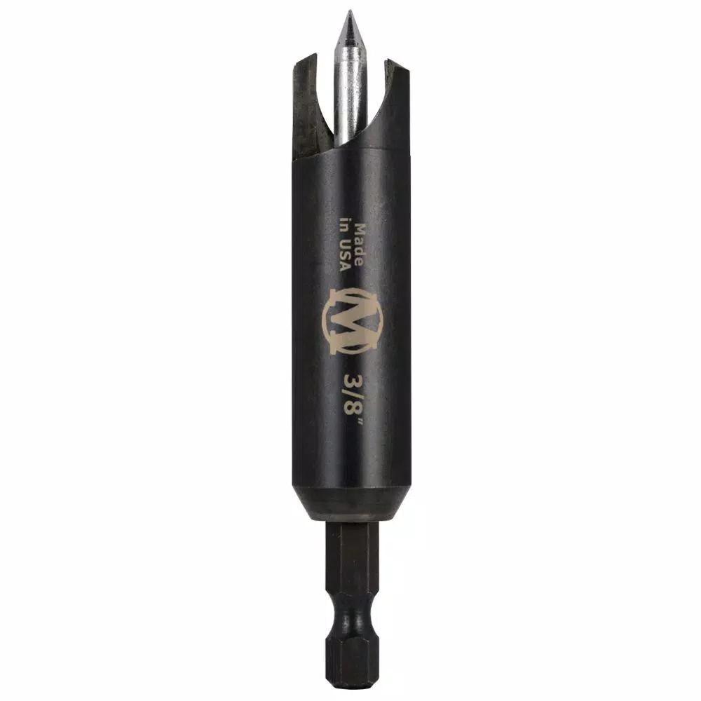 Montana Brand 3/8 in. Self-Centering Plug Cutter with Hex Shank