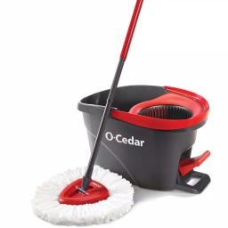 O-Cedar EasyWring Microfiber Spin Mop and Bucket System thumbnail 1