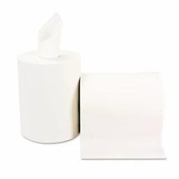 Windsoft White Hardwound Roll Towels, 8 in. x 600 ft, 1-Ply, 12 Rolls per Carton thumbnail 2