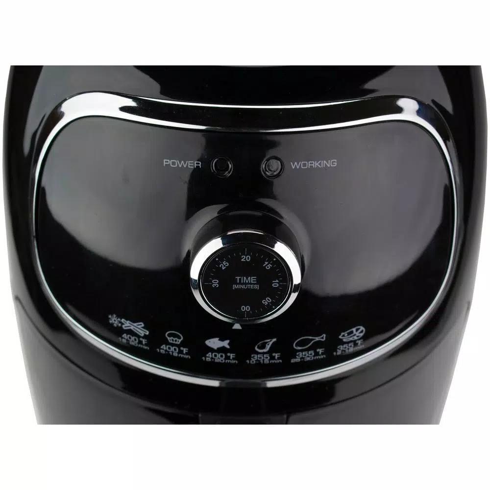 Brentwood Appliances 2 Qt. Small Electric Air Fryer with Timer and Temperature Control, Black