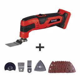Einhell PXC 18V Cordless 20,000 OPM 10 in. Oscillating Multi-Tool Sander with 13 Accessories (Tool-Only) thumbnail 1