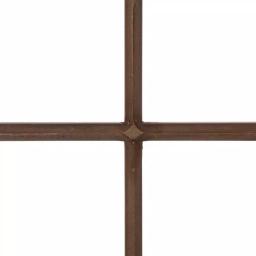 Glitzhome 18 in. Boxwood Wreath with 28 in. Wooden Window Frame Decor thumbnail 6