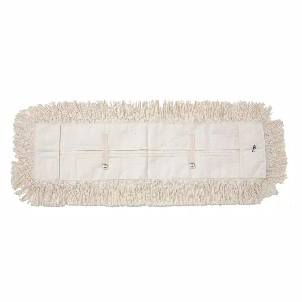 Ti-Dee American Emsco Group Ti-Dee 24 in. Cotton Tie-On Dust Mop Head, White