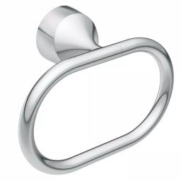 MOEN Idora Press and Mark Chrome Towel Ring - Wall Mount Hand Towel Holder thumbnail 1