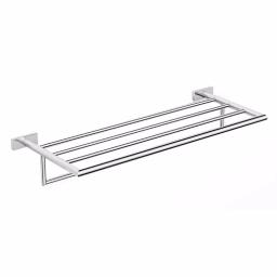 Nameeks Boutique Hotel 1-Bar Towel Rack, Polished Chrome Brass thumbnail 1