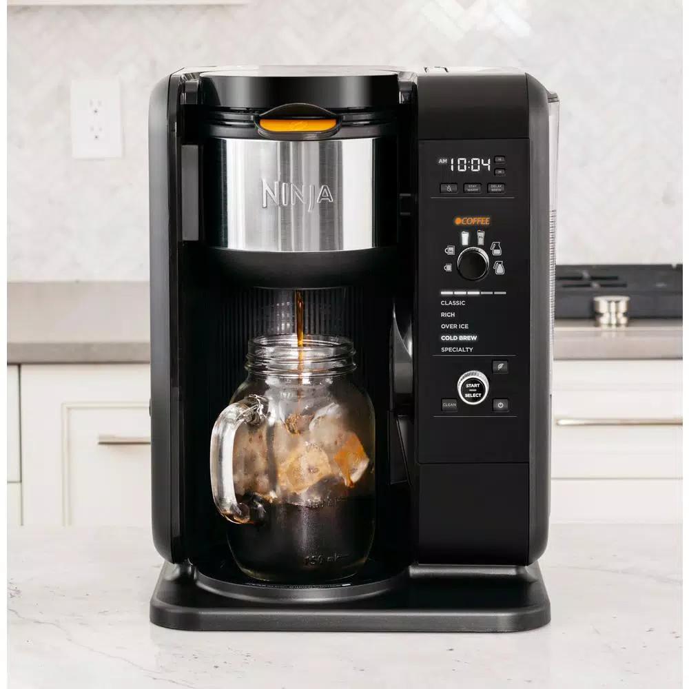 Ninja Hot and Cold Brew Programmable Drip Coffee and Tea Maker, 6.25-Cup, Black
