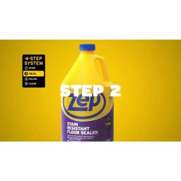 Zep Professional Floor Maintenance Combo: HD Floor Stripper & High-Traffic Floor Polish with Sealer (3-Pack) thumbnail 2