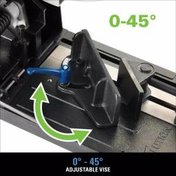 Evolution Power Tools Evolution EVOSAW380 14 in. Steel Cutting Chop Saw with 66 Tooth Carbide Tipped Blade thumbnail 13