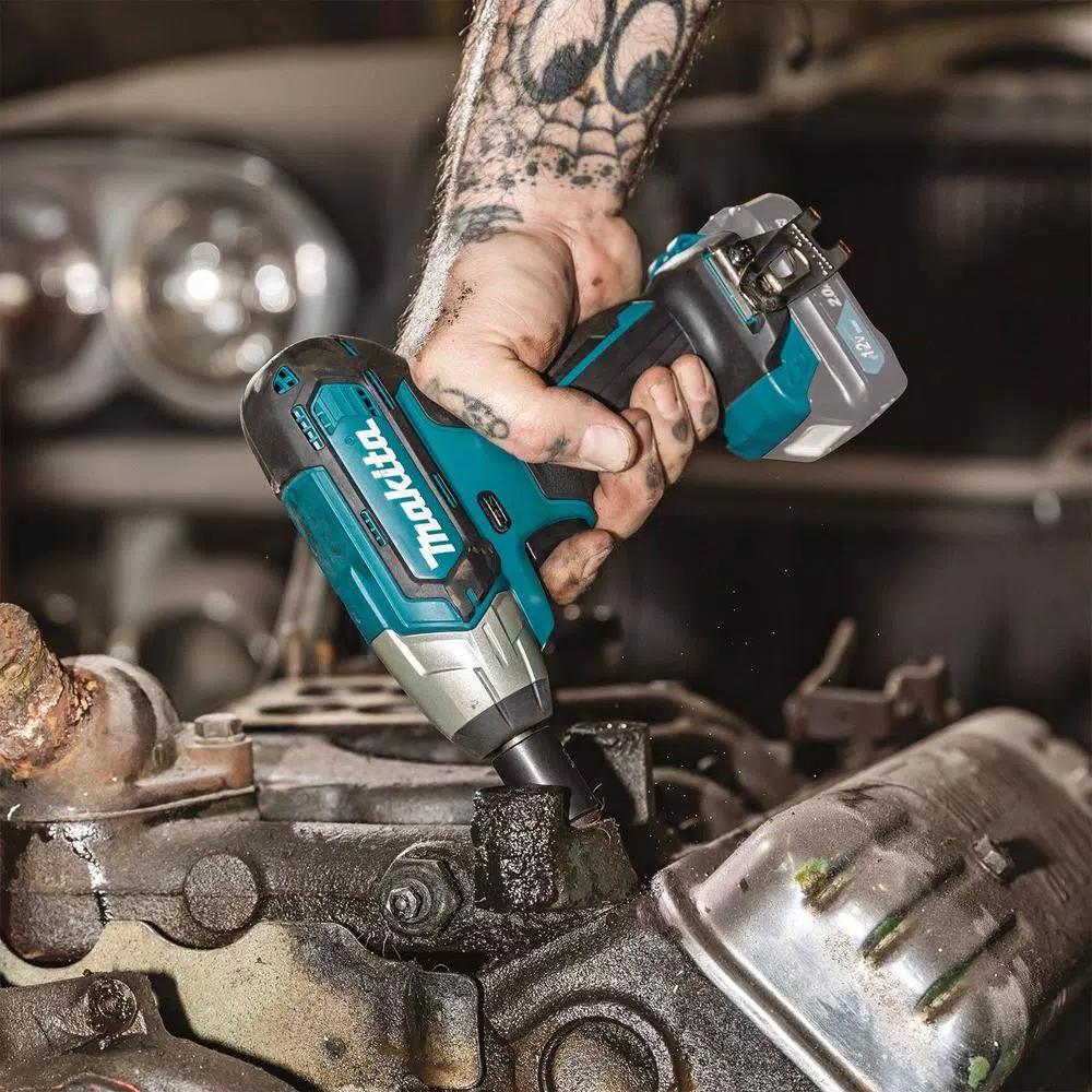 Makita 12V MAX CXT Cordless Ratchet Kit with Bonus 1/4 in. Impact Wrench