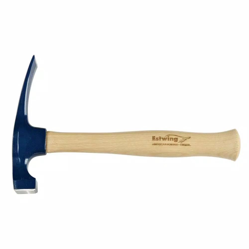 Estwing 21 oz. Bricklayer Hammer with Hickory Handle