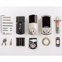 Kwikset SmartCode 916 Z-Wave Smart Deadbolt with SmartKey Security, Satin Nickel thumbnail 12