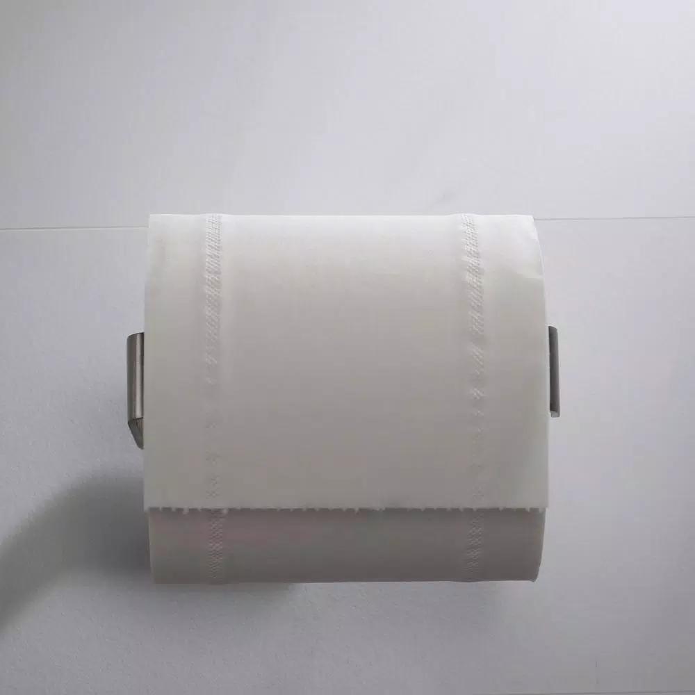 KRAUS Stelios Brushed Nickel Toilet Paper Holder, Solid Brass