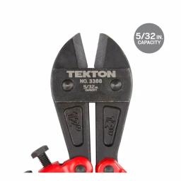 TEKTON 12 in. Bolt Cutter with Compound Action and Hardened Alloy Steel Jaws thumbnail 5
