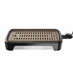 George Foreman Smokeless Indoor Countertop Grill, 172 sq. in. Cooking Surface, Black thumbnail 1