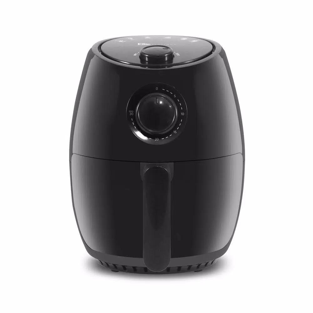 Maximatic Elite Platinum 2.1 Qt Black Air Fryer with Adjustable Timer and Temperature Control