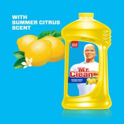 Mr. Clean Antibacterial Multi-Surface Cleaner, Summer Citrus Scent, 45 oz. thumbnail 8