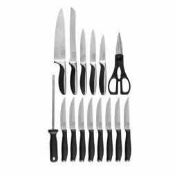 Chicago Cutlery Avondale 16-Piece German Stainless Steel Knife Set with Wood Block thumbnail 5