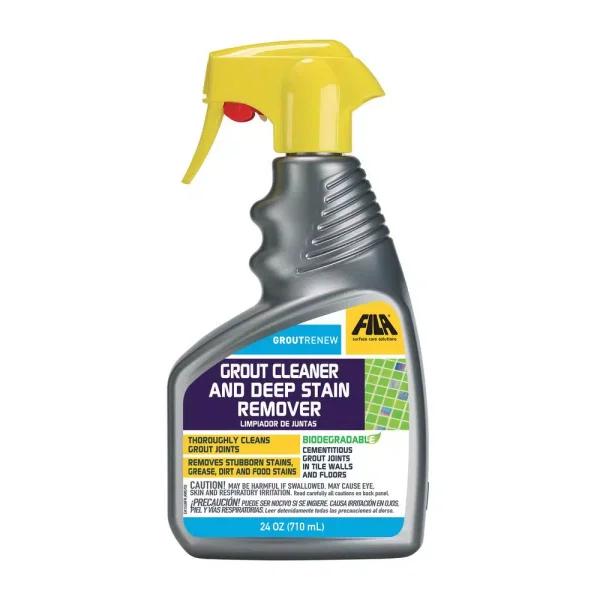 Fila Grout Net Tile and Grout Cleaner, 24 oz. Deep Cleaning Liquid for Porcelain and Glazed Ceramic