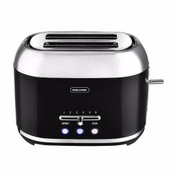 Kalorik 2-Slice Retro Wide Slot Toaster - Black thumbnail 1