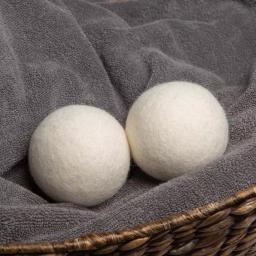 Woolite 100% Wool Dryer Balls, 2 Pack - Natural Alternative to Dryer Sheets thumbnail 2