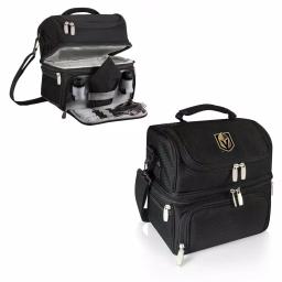 Picnic Time Pranzo Vegas Golden Knights Black Insulated Lunch Bag and Picnic Tote thumbnail 2