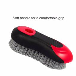 Barrett-Jackson Car Interior Brush Kit with Dash Duster and Upholstery Brush thumbnail 3