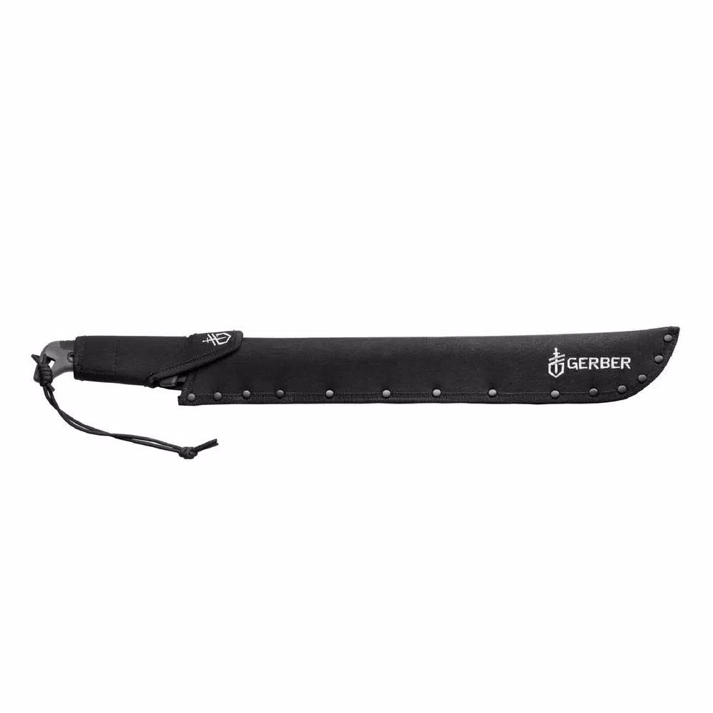 Gerber Gator Bush Machete with 17.9 in. Steel Blade and Sheath