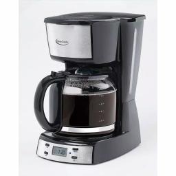 Betty Crocker 12-Cup Programmable Drip Coffee Maker with Stainless Steel Accents and Automatic Shutoff thumbnail 2