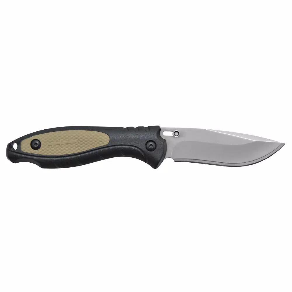 Camillus TigerSharp 8 in. Fixed Blade Knife with Titanium Bonded Replaceable Blades