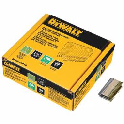 DEWALT 1.5 in. 9-Gauge Galvanized Barbed Paper Tape Fencing Staples, 960 Count thumbnail 3