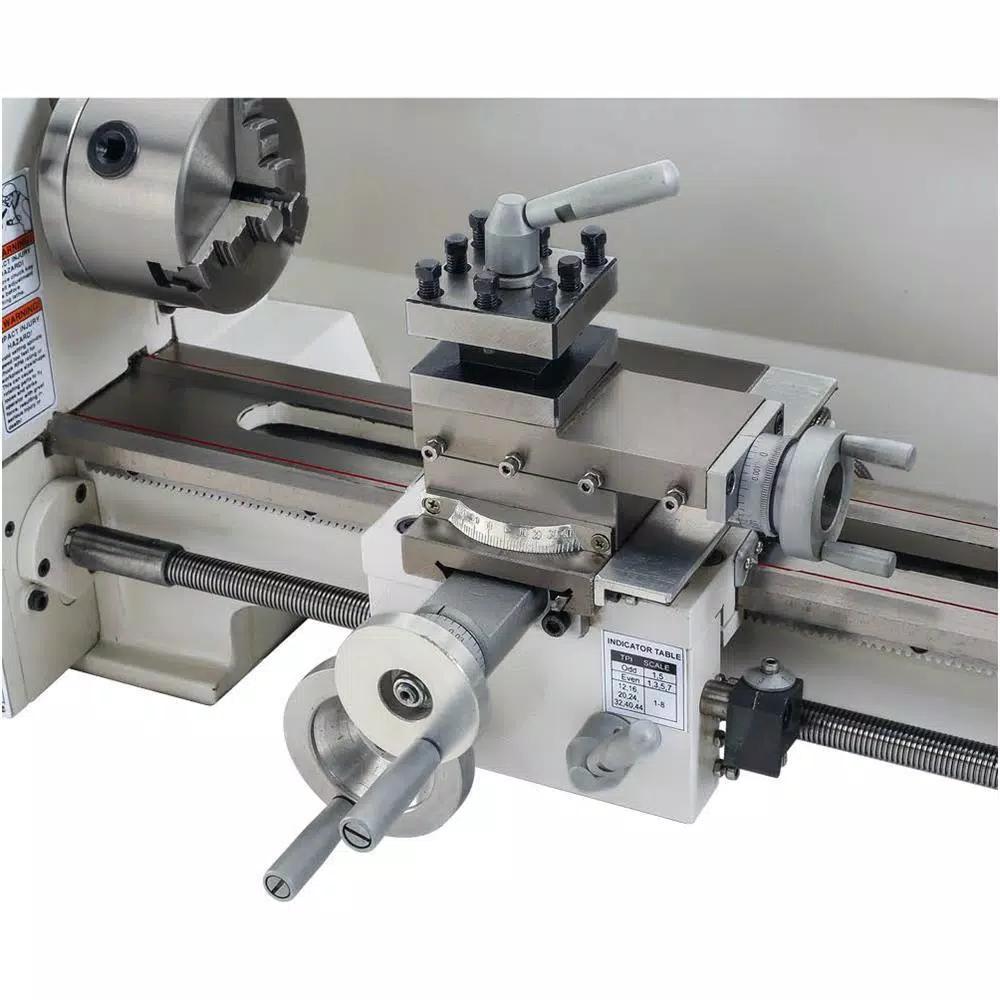 Grizzly Industrial 8 in. x 16 in. Variable-Speed Lathe with 3-Axis DRO