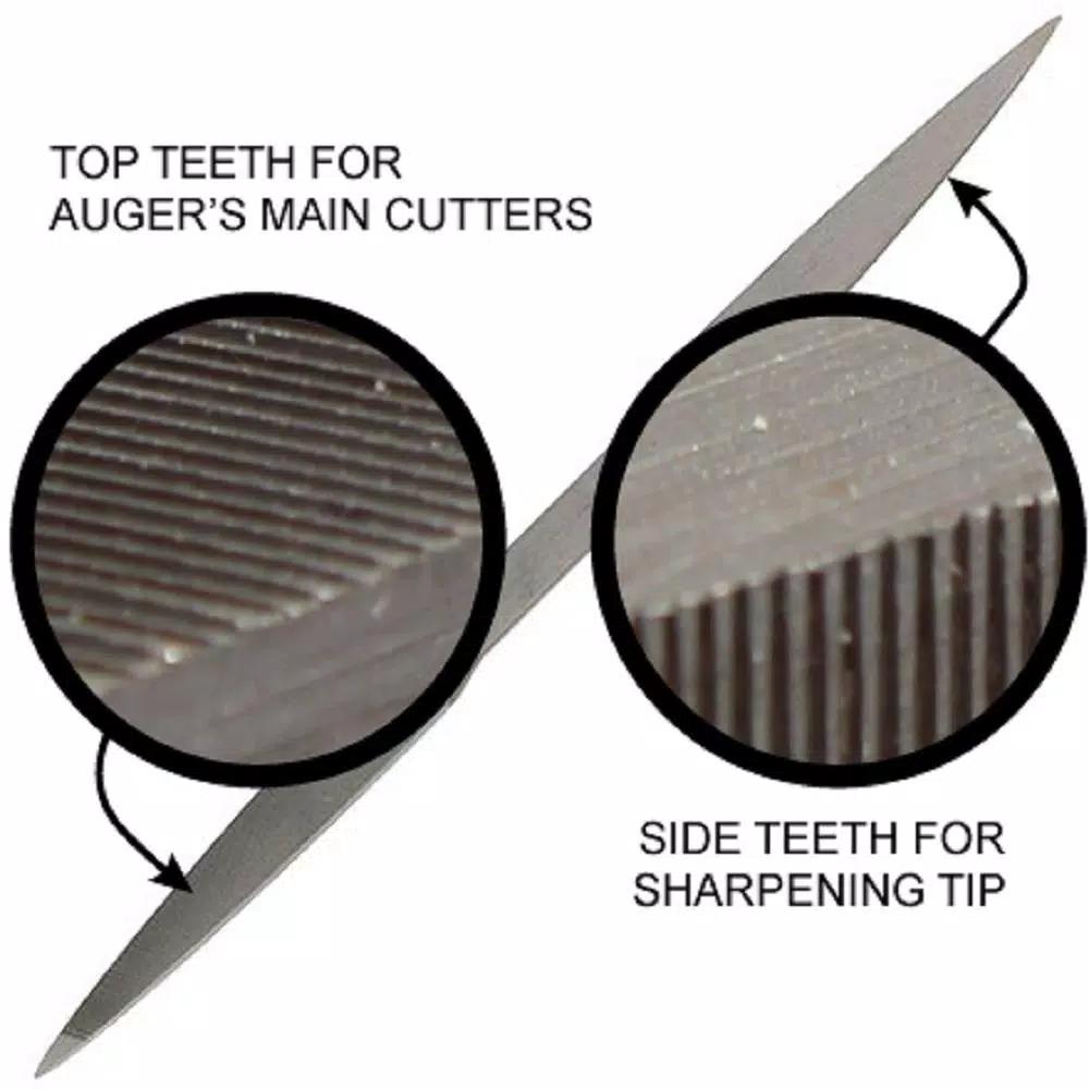 Rack-A-Tiers Auger Bit File for Sharpening Main Cutters and Tips
