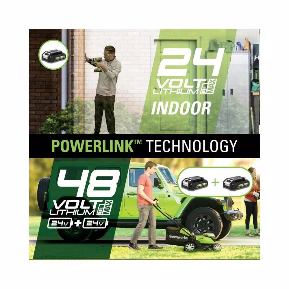 Greenworks 24V Cordless Brushless SDS-Plus Rotary Hammer, 2J (Tool Only)