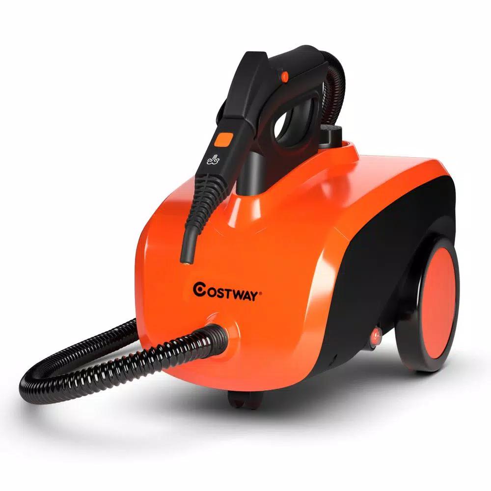 Costway 1500W Multi-Purpose Steam Cleaner Mop with 18 Versatile Accessories